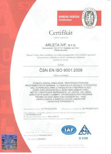 ČSN EN ISO 9001:2009