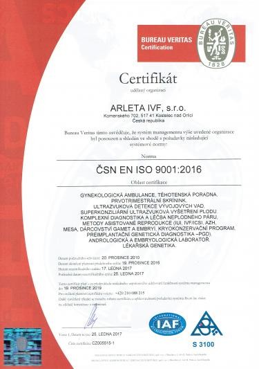 ČSN EN ISO 9001:2016