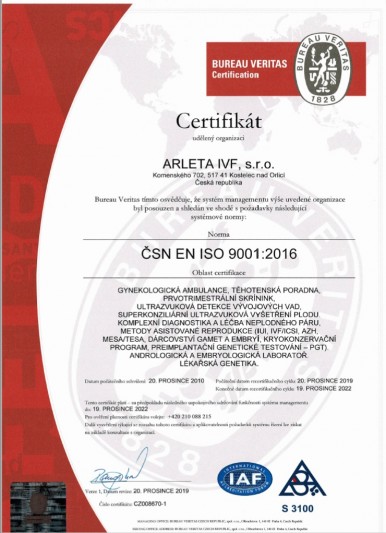 ČSN EN ISO 9001:2016 CZ