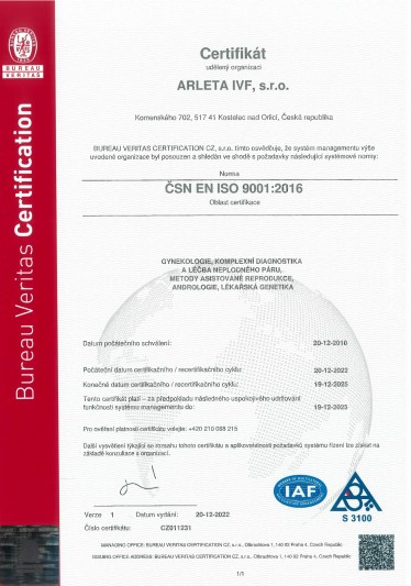 ČSN EN ISO 9001:2016 CZ